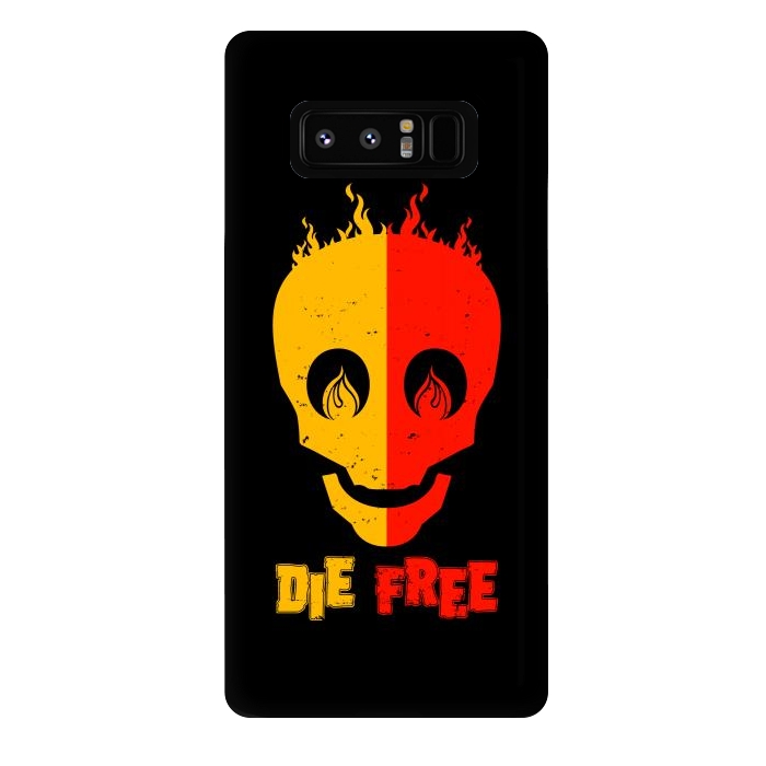 Galaxy Note 8 StrongFit die free skull by TMSarts