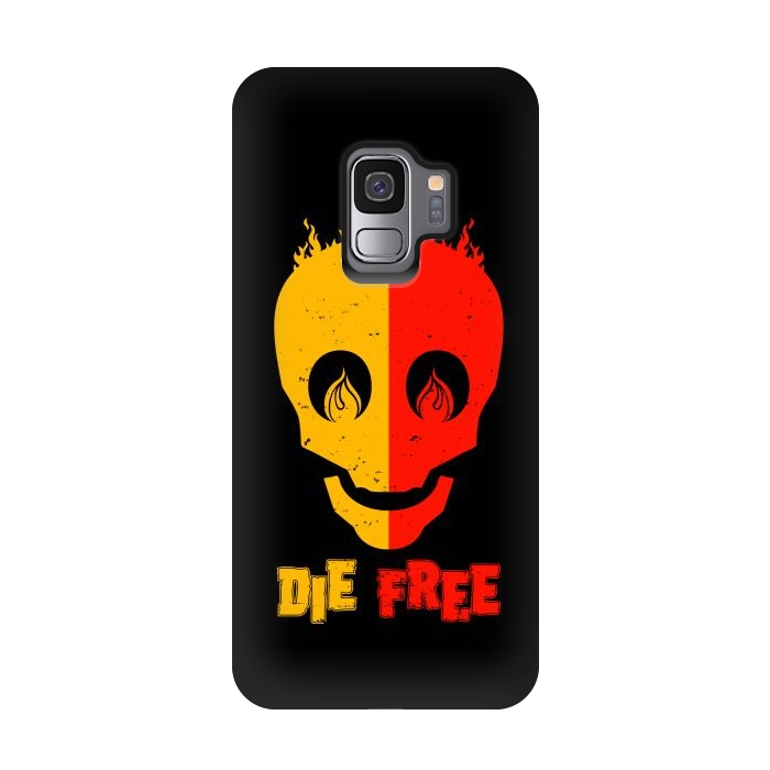 Galaxy S9 StrongFit die free skull by TMSarts