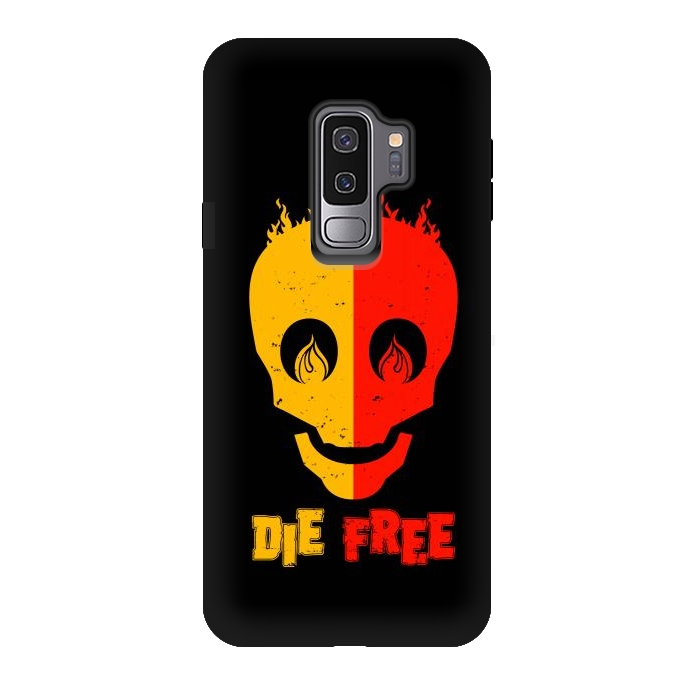 Galaxy S9 plus StrongFit die free skull by TMSarts