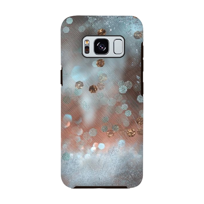 Galaxy S8 StrongFit Copper Teal Glamour by Andrea Haase