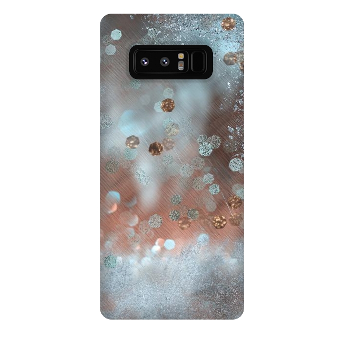 Galaxy Note 8 StrongFit Copper Teal Glamour by Andrea Haase