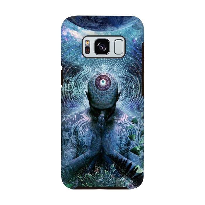 Galaxy S8 StrongFit Gratitude For The Earth And Sky by Cameron Gray