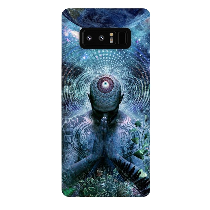 Galaxy Note 8 StrongFit Gratitude For The Earth And Sky by Cameron Gray