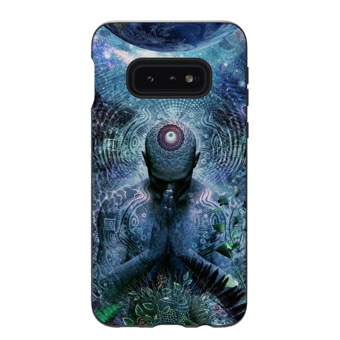 Galaxy S10e StrongFit Gratitude For The Earth And Sky by Cameron Gray