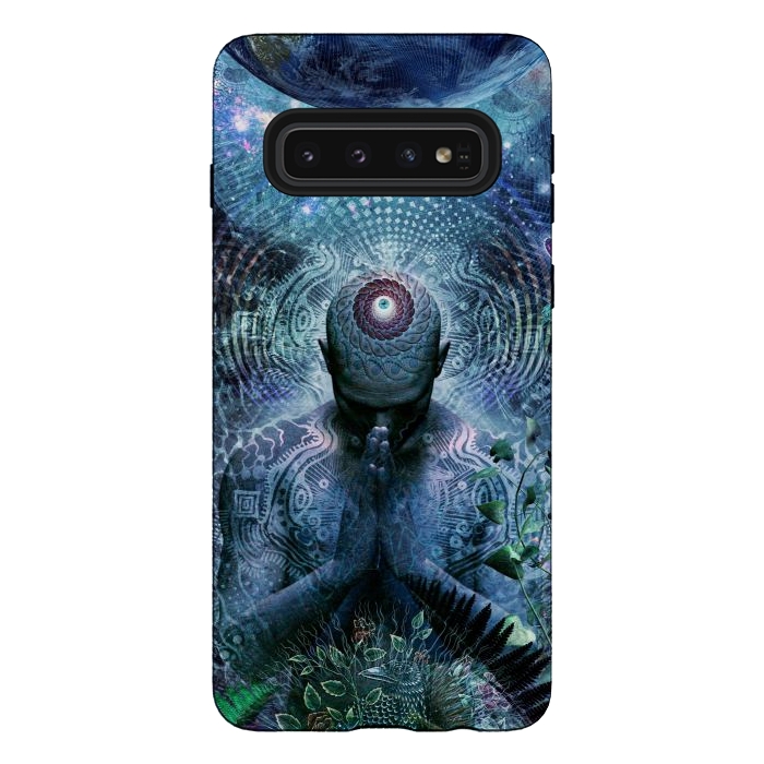 Galaxy S10 StrongFit Gratitude For The Earth And Sky by Cameron Gray