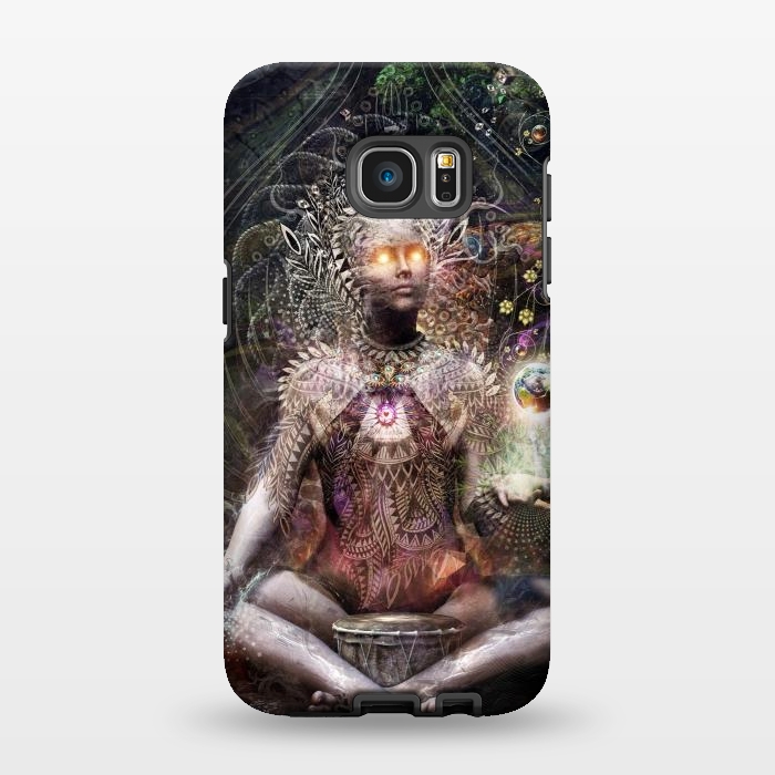 Galaxy S7 EDGE StrongFit Sacrament For The Sacred Dreamers by Cameron Gray