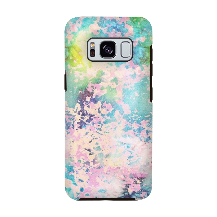 Galaxy S8 StrongFit Colorful peeled off paint by Oana 