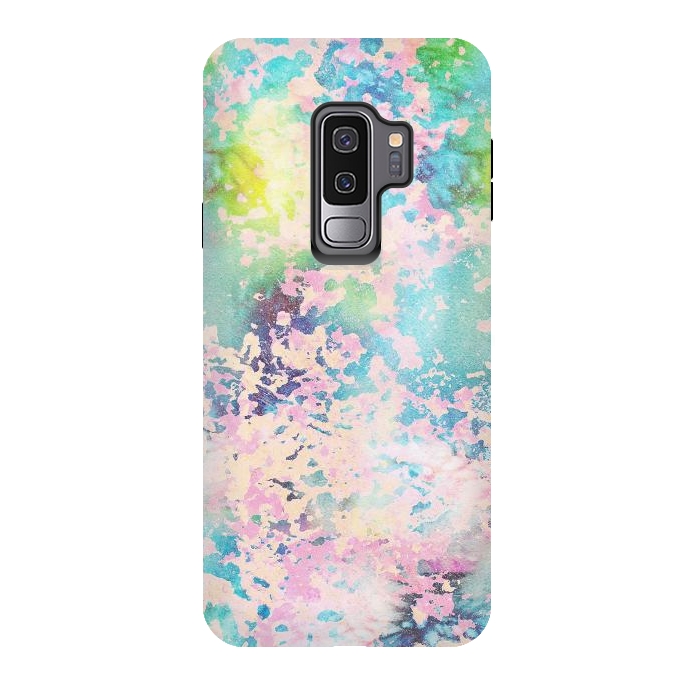 Galaxy S9 plus StrongFit Colorful peeled off paint by Oana 