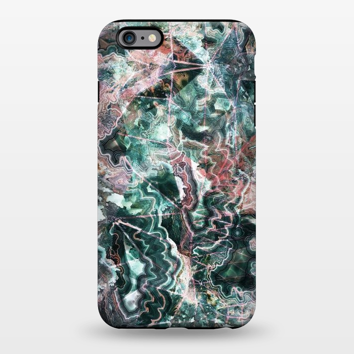 iPhone 6/6s plus StrongFit Emerald marble gemstones by Oana 