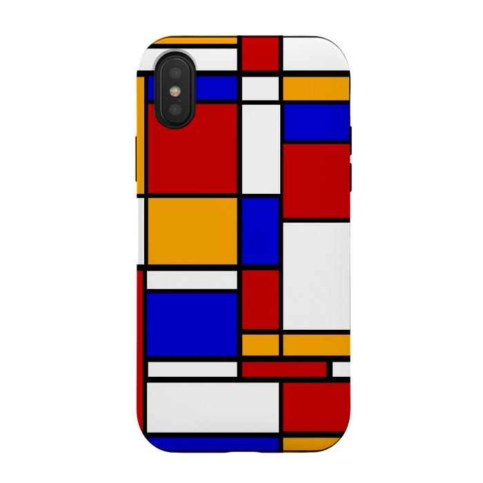 iPhone Xs / X StrongFit modern geometric shapes  by TMSarts