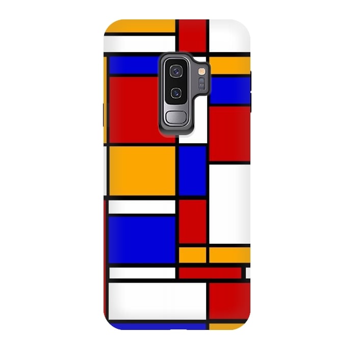 Galaxy S9 plus StrongFit modern geometric shapes  by TMSarts
