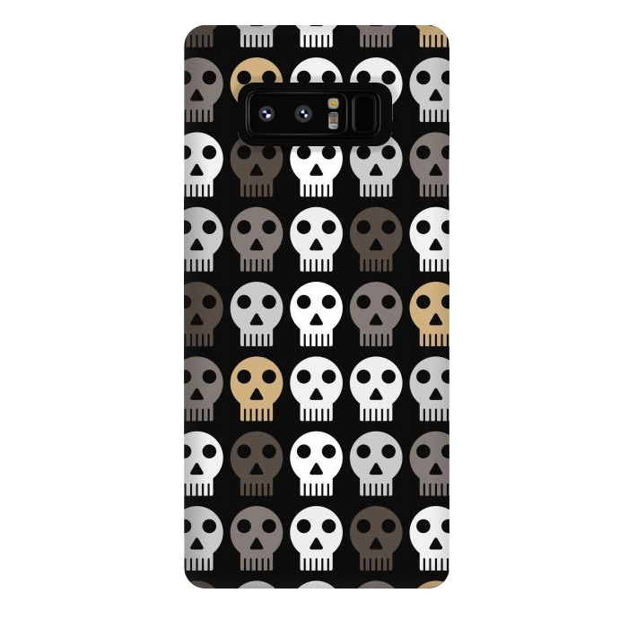 Galaxy Note 8 StrongFit dark skulls by TMSarts