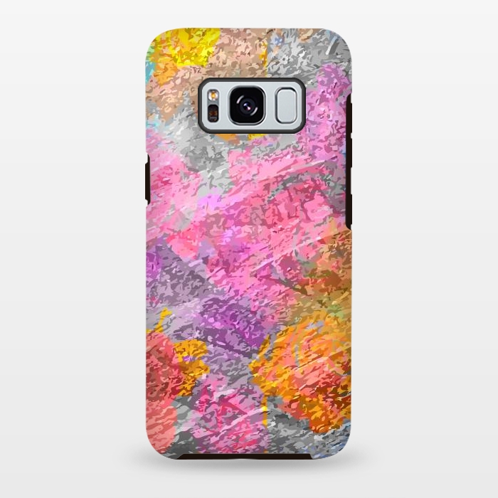 Galaxy S8 plus StrongFit Abstract Colors by Bledi