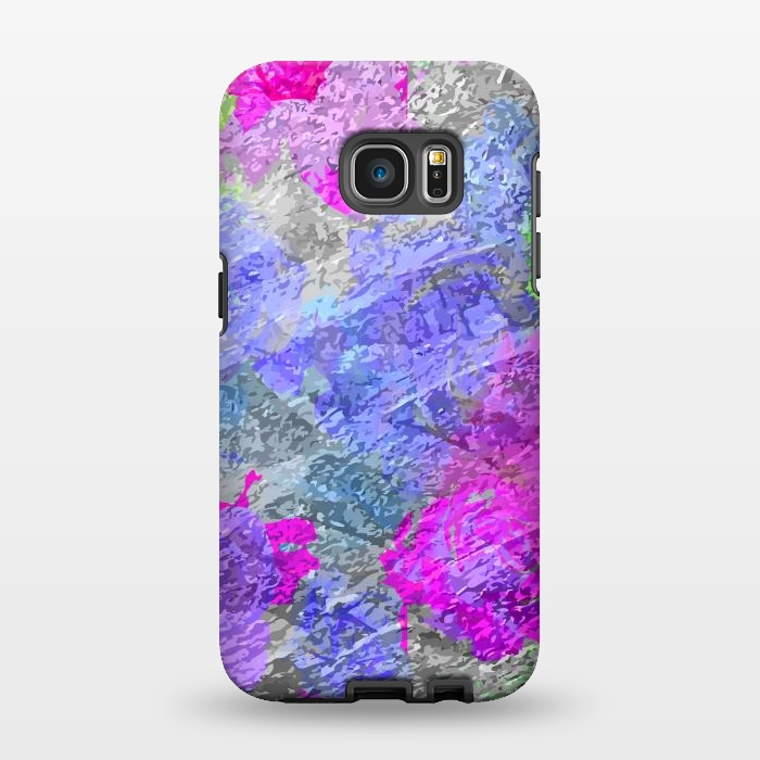 Galaxy S7 EDGE StrongFit Abstract Colors 2 by Bledi