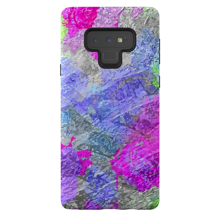 Galaxy Note 9 StrongFit Abstract Colors 2 by Bledi