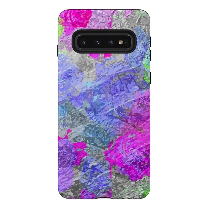 Galaxy S10 StrongFit Abstract Colors 2 by Bledi