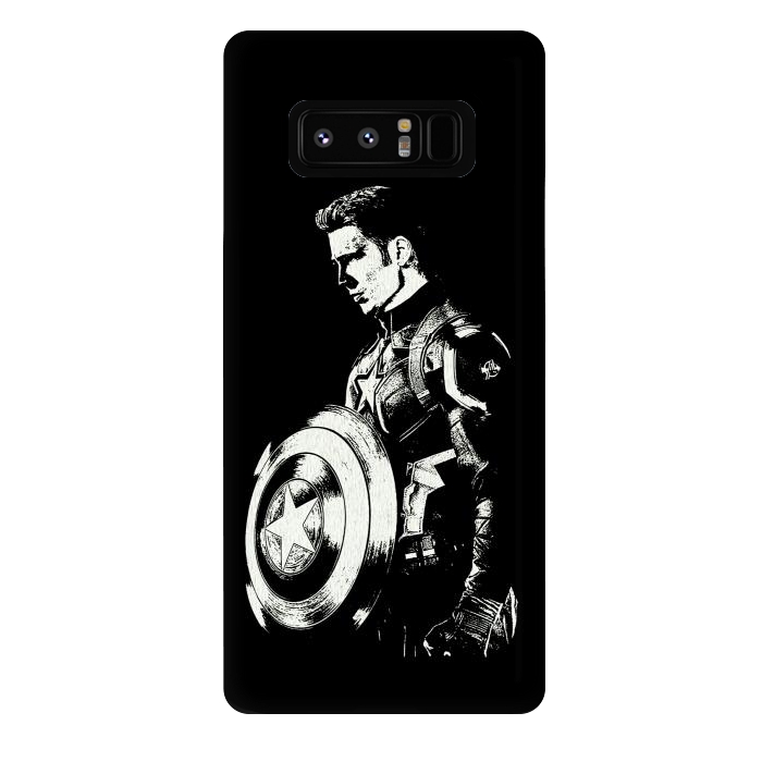 Galaxy Note 8 StrongFit Captain america by Jms
