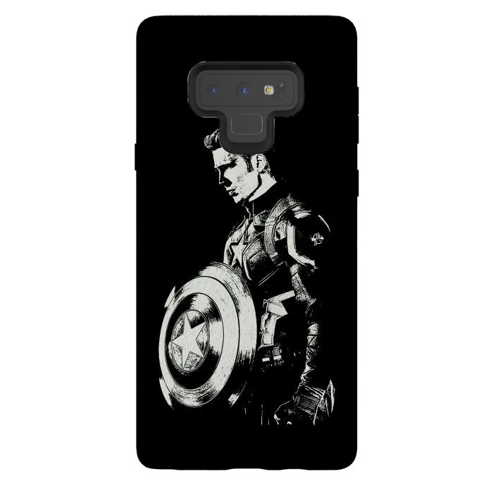 Galaxy Note 9 StrongFit Captain america by Jms