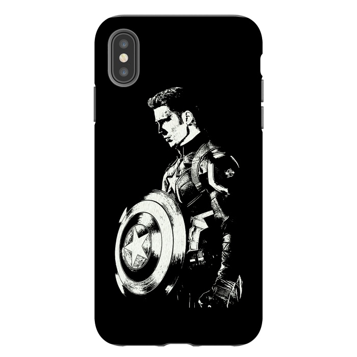 iPhone Xs Max StrongFit Captain america by Jms