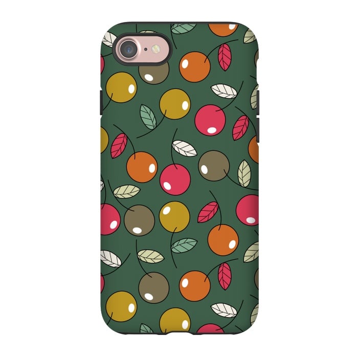 iPhone 7 StrongFit cherry fruits by TMSarts