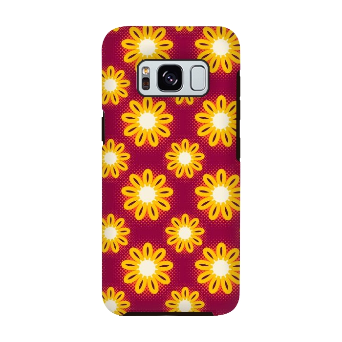 Galaxy S8 StrongFit sunflower by TMSarts