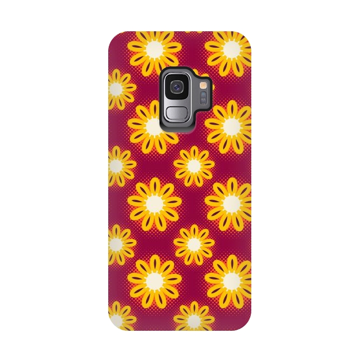 Galaxy S9 StrongFit sunflower by TMSarts