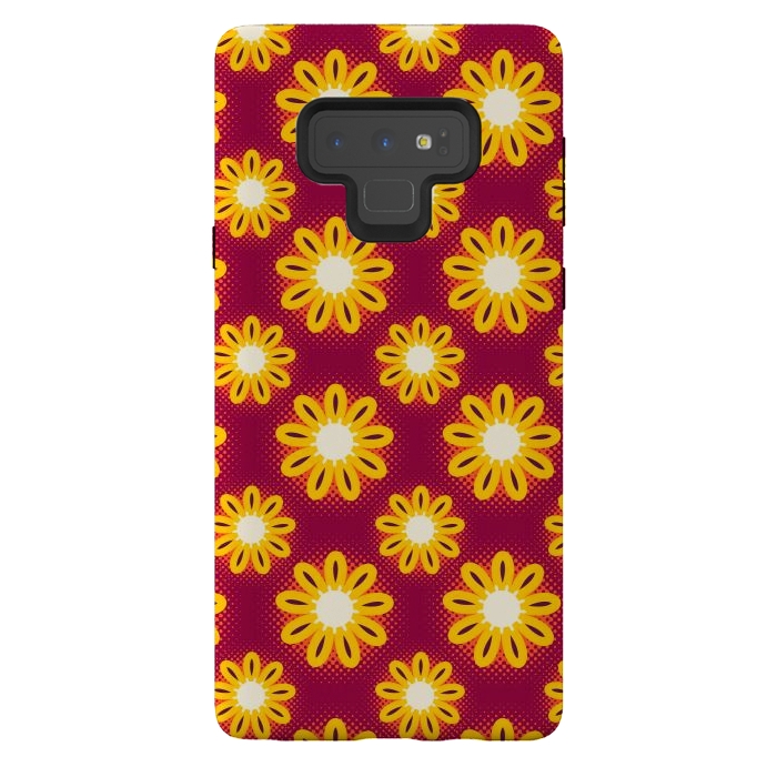 Galaxy Note 9 StrongFit sunflower by TMSarts