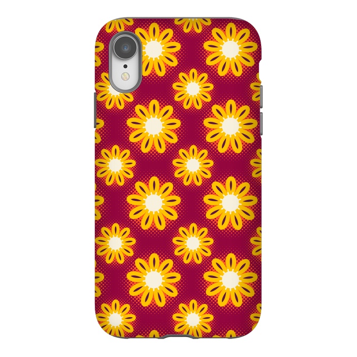iPhone Xr StrongFit sunflower by TMSarts