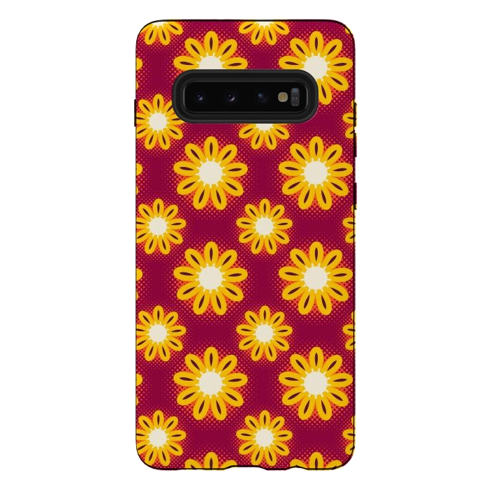Galaxy S10 plus StrongFit sunflower by TMSarts