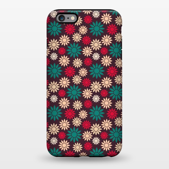 iPhone 6/6s plus StrongFit geometric sunflowers by TMSarts