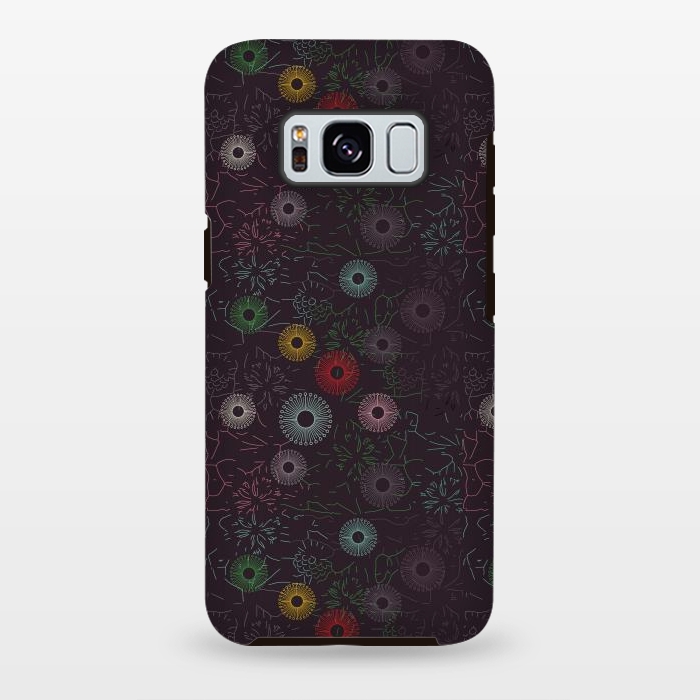 Galaxy S8 plus StrongFit ceramic floral  by TMSarts