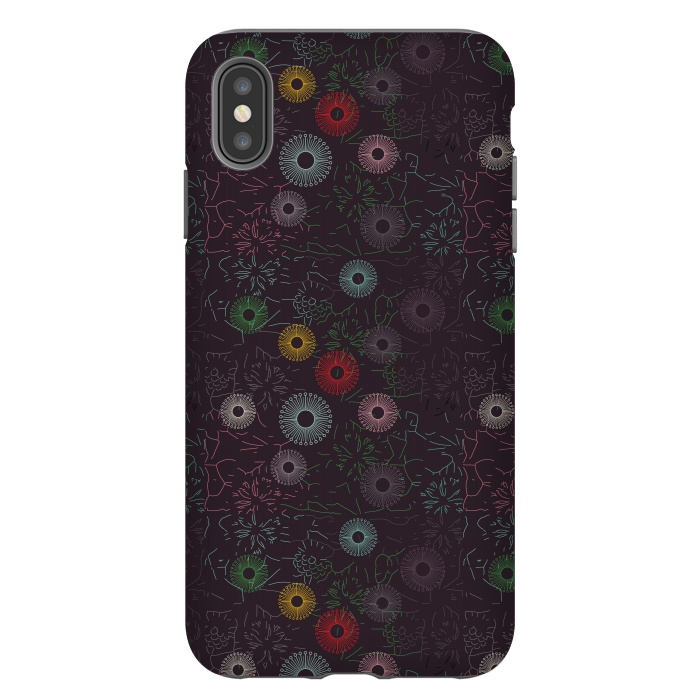 iPhone Xs Max StrongFit ceramic floral  by TMSarts