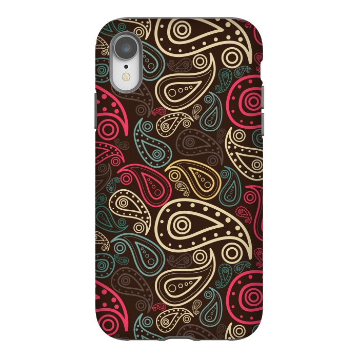 iPhone Xr StrongFit stylish paisley by TMSarts
