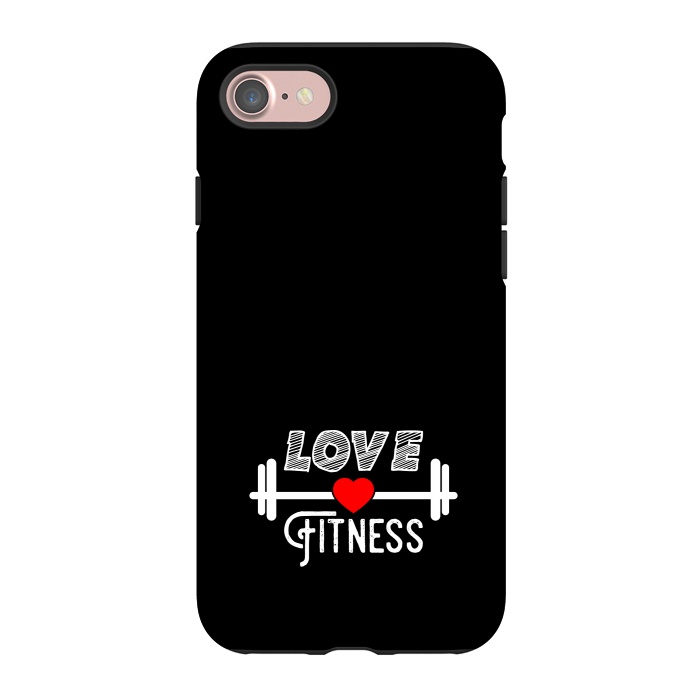 iPhone 7 StrongFit love fitness by TMSarts
