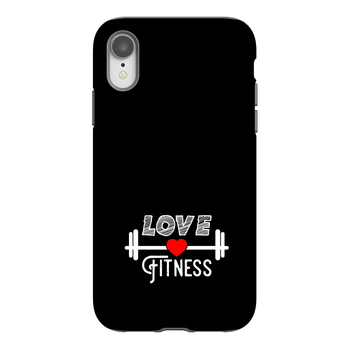 iPhone Xr StrongFit love fitness by TMSarts