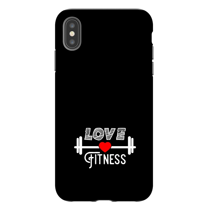 iPhone Xs Max StrongFit love fitness by TMSarts