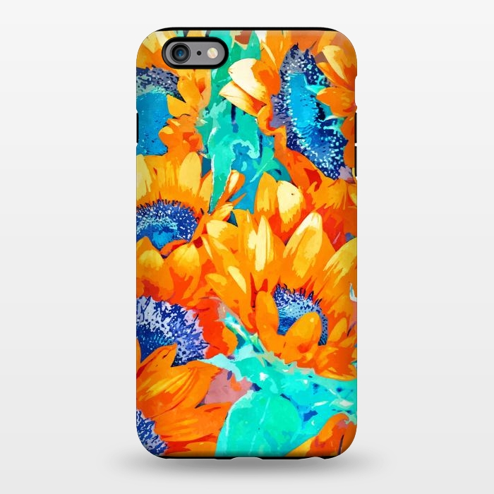 iPhone 6/6s plus StrongFit Sunflower Garden by Uma Prabhakar Gokhale