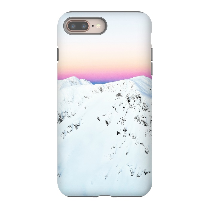 iPhone 7 plus StrongFit Snow Horizon by Uma Prabhakar Gokhale