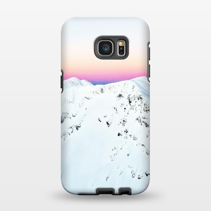 Galaxy S7 EDGE StrongFit Snow Horizon by Uma Prabhakar Gokhale