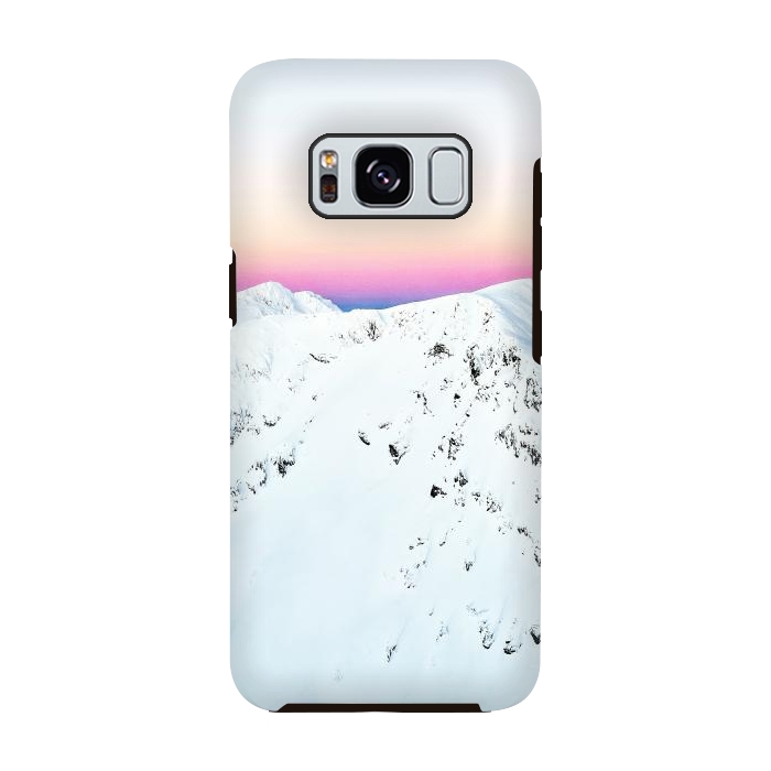 Galaxy S8 StrongFit Snow Horizon by Uma Prabhakar Gokhale