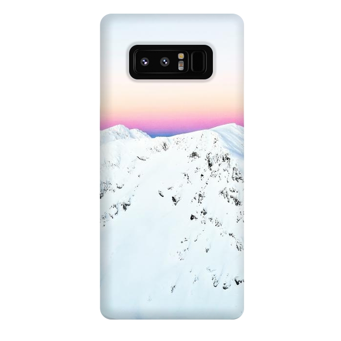 Galaxy Note 8 StrongFit Snow Horizon by Uma Prabhakar Gokhale