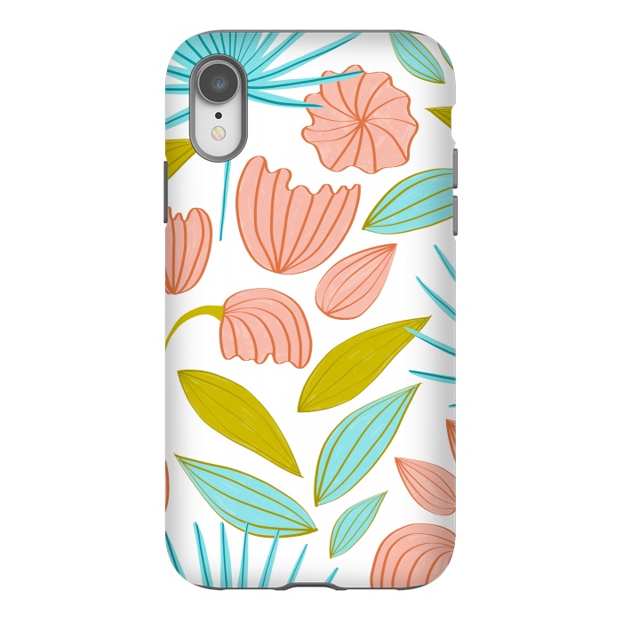 iPhone Xr StrongFit Divine Floral by Uma Prabhakar Gokhale