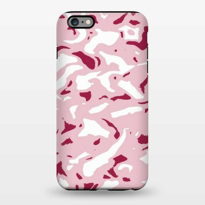 iPhone 6/6s plus StrongFit Light pink camouflage by Jms