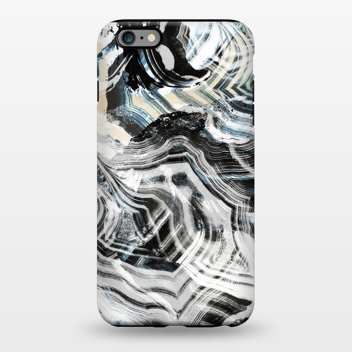 iPhone 6/6s plus StrongFit Brushed contrasted marble by Oana 
