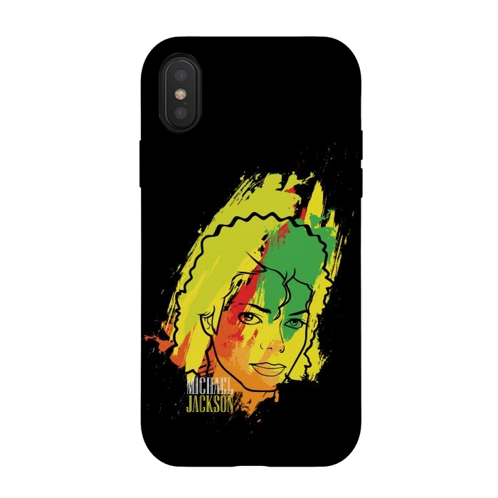 iPhone Xs / X StrongFit michael jackson by TMSarts