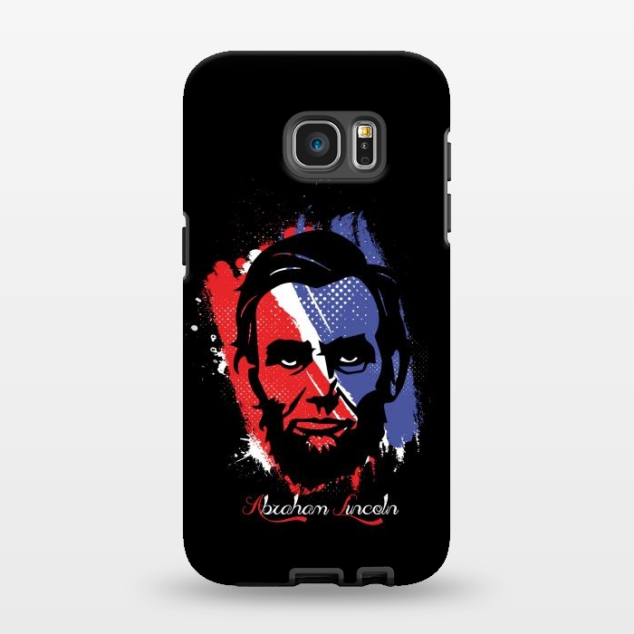 Galaxy S7 EDGE StrongFit abraham lincoln by TMSarts