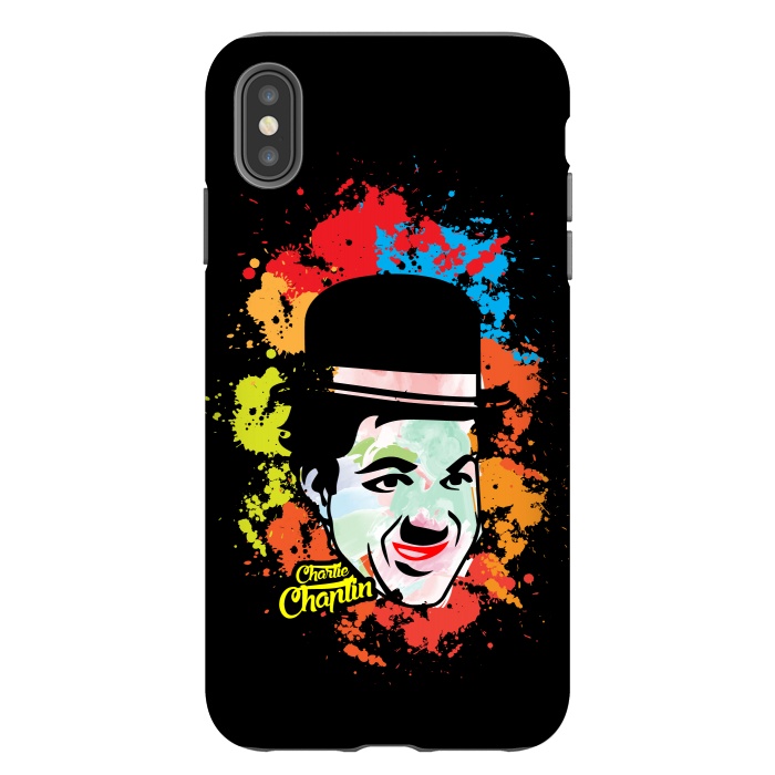 iPhone Xs Max StrongFit charlie chaplin by TMSarts