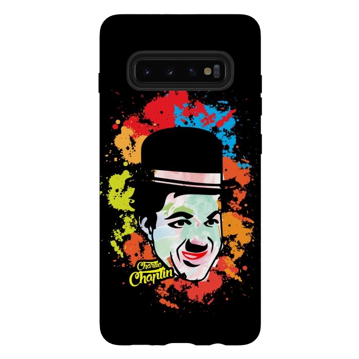 Galaxy S10 plus StrongFit charlie chaplin by TMSarts