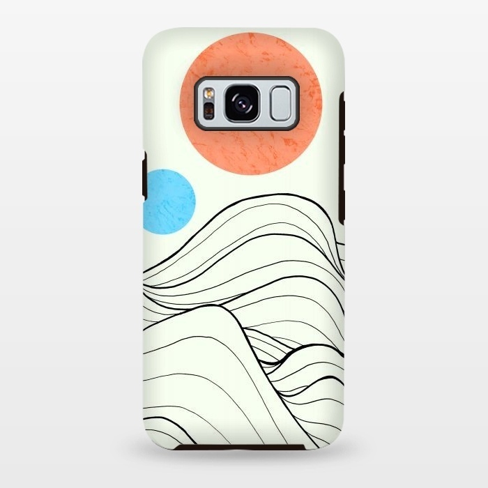 Galaxy S8 plus StrongFit 2 moon waves by Steve Wade (Swade)