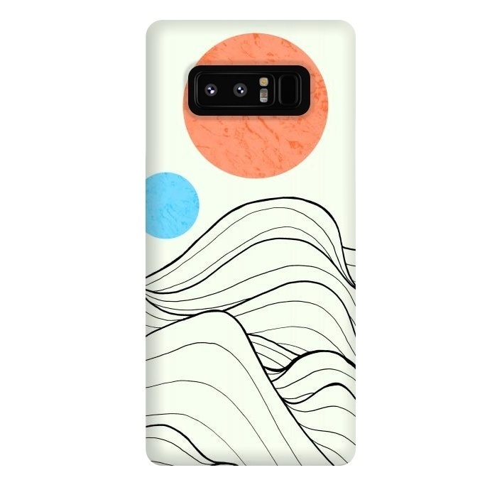 Galaxy Note 8 StrongFit 2 moon waves by Steve Wade (Swade)
